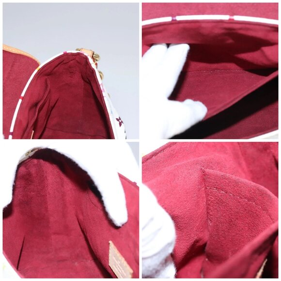 LOUIS VUITTON Monogram Multicolor Patty Shoulder Bag White M40305 - Picture 15 of 16